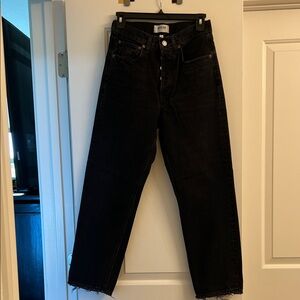 Agolde 90s black jeans